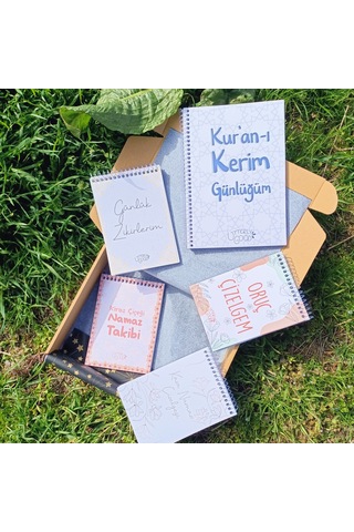 Yıldız Seti Defter Ajanda Renkli Defter Seti Not Defte...