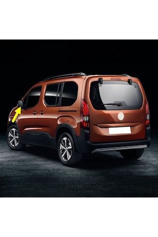 Peugeot Rifter 18-26 Sol Dış Dikiz Ayna Camı Isıtmalı 1616869380