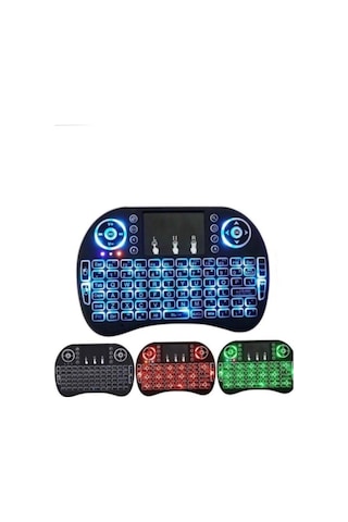 Işıklı Mini Klavye Mouse Smart Tv Box Pc Uyumlu Pg-8035 Diğer