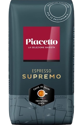 Piacetto Espresso Supremo Çekirdek Kahve 1 Kg X 2 Adet Çekirdek