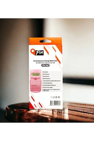 112p Fonksiyonel Bilimsel Hesap Makinesi Pembe Diğer