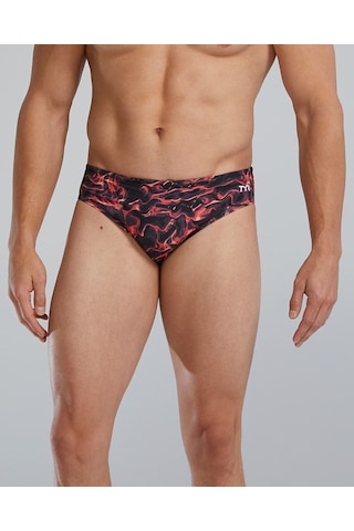 Tyr Durafast Elite Erkek Slip Mayo - Energia Kırmızı