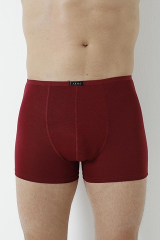 Arma Yıldız Erkek Bambu Boxer Bordo İnce Bel Lastikli 5'li Paket-bordo