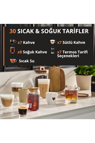 Krups Sensation Elite Hot & Cold Tam Otomatik Espresso Kahve Makinesi