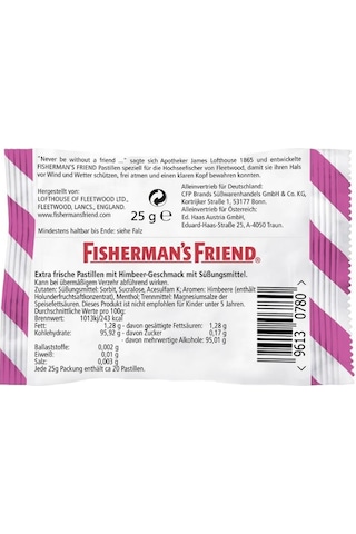 Fisherman's Friend Raspberry 25 G