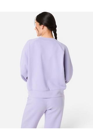 Asics Nagıno Refıned Texture Sweat Top Kadın Mor Sweatshirt 2032d370-500