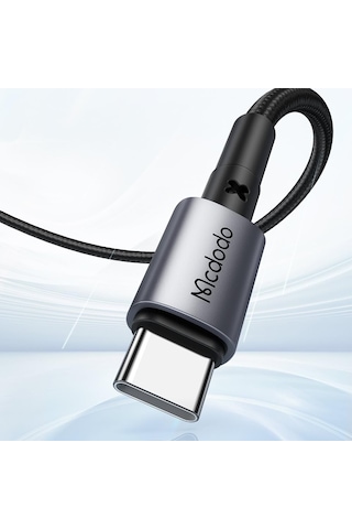 Ca-3131 65w Pd Type-c To Type-c Şarj Ve Data Kablosu 1.5m, Siyah Standart