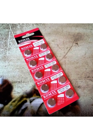 Button Alkalıne Battery Ag Seria Ag 10 Pil Lr1130 Pil Sr389 Pil Lr54 Pil Ag10 Pil Saat Pili Yedek Pil