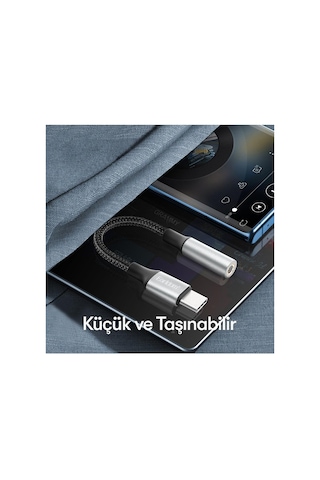 Tak Çalıştır Type-c To Aux Dönüştürücü Samsung Apple Destekli S24 15 Pro Max Uygun İle Uyumlu