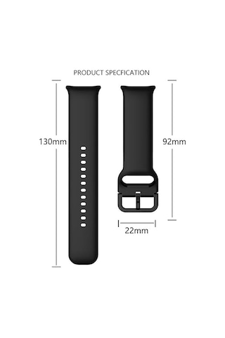 Honor Watch 4 Kordon Spor Silikon Kordon Mix