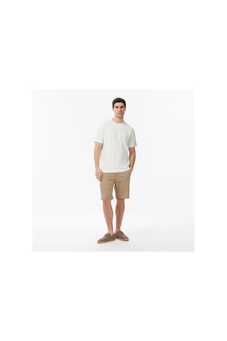 Nautica Regular Fit Baskılı Erkek T-shirt V65343t Beyaz