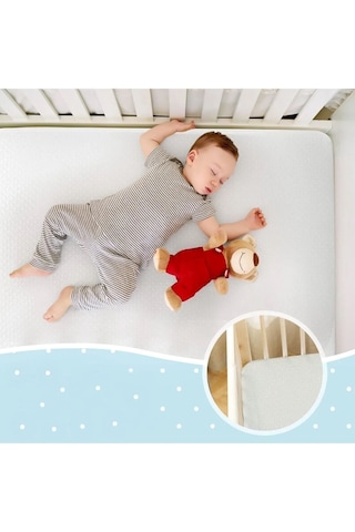 Ortopedik Cotton Bebek Yatağı Park Beşik Yatağı Çocuk Yatak 50x90