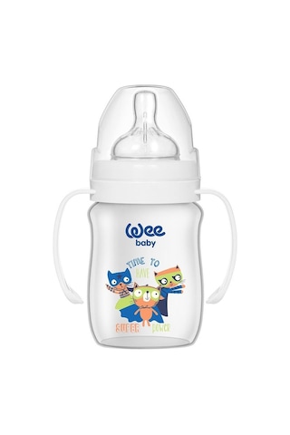 Wee Baby Klasik Plus Gen.Ağızlı Kulplı PP.Biberon 150 Ml