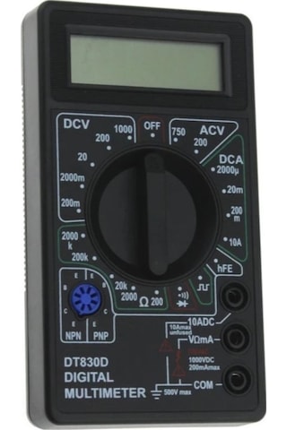 Powermaster Dt-830d Dıgıtal Avometre-akım Voltaj Dırenç Olçer Multimetre
