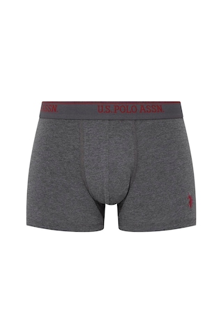 U.S. Polo Assn. U.s Polo Assn. 90005 Erkek Battal 3'lü Boxer-siyah&antrasit&lacivert Siyah