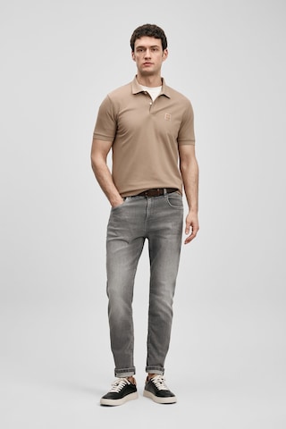 Lufian Carter Smart Erkek Polo T-shirt 111040233 Kahverengi