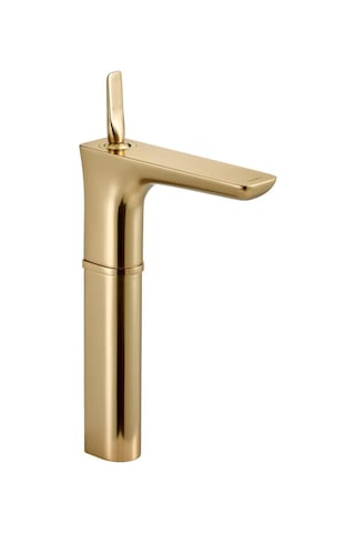 Fontana FK-5122 Yüksek Lavabo Bataryası Mat Altın
