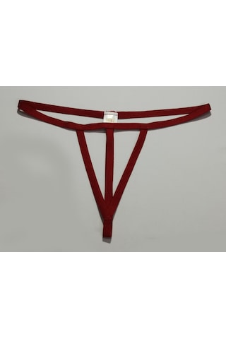 Asist Secret Magic Asm1262 Kadın Kırmızı Özel Bölgesi 3 Serit Tanga String Kırmızı