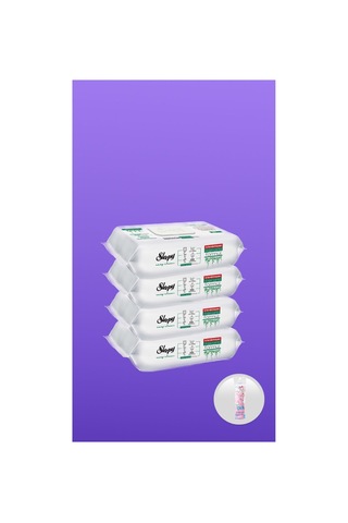 Easy Clean Beyaz Sabun Katkılı 4x100 400 Yaprak İpek Makyaj Pamugu Hediyeli