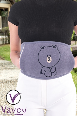 Vavey Sıcak Su Torbası Regl Kemeri Mor + Termojel