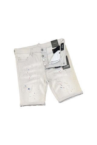 Dsqotheq Kadin Denim Short Grey Gri