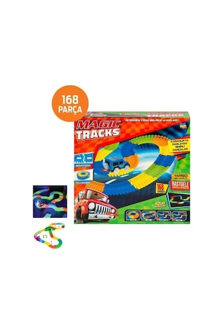 Magic Tracks Hareketli Raylar 168 Parça-23082268