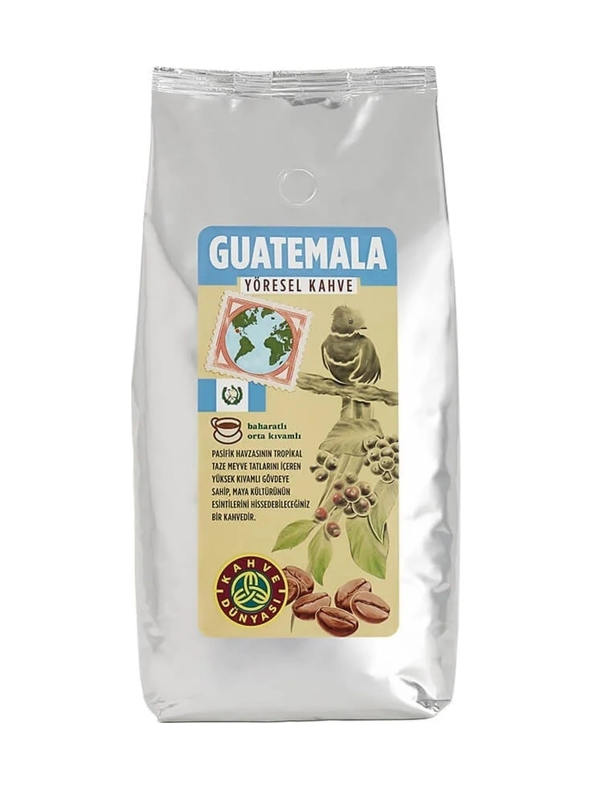 Kahve Dünyası Yöresel Guatemala Çekirdek Filtre Kahve 4x1000gr Çekirdek