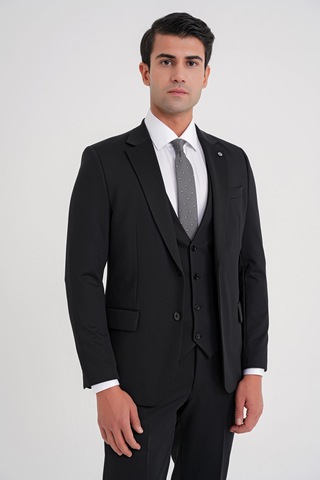 Efor Tk 927 Takım Slim Siyah Siyah