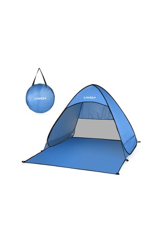 Lixada Otomatik Anında Açılır Plaj Çadırı Hafif Dış Mavi