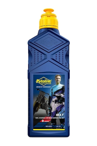 Putoline Mx7 2t Motor Yağı 1 L 2 Zamanlı Tam Sentetik Motor Yağı