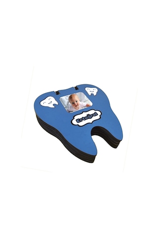 Plakethome Süt Dişi Saklama Kutusu,Yenidoğan Hediyesi, Erkek Bebek Hediyesi