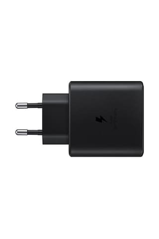 Samsung Uyumlu EP-T4510X Type-C 45W Süper Hızlı Şarj Cihazı Siyah