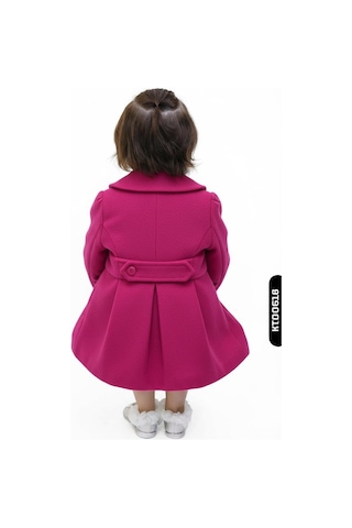 Xo Kids Kız Çocuk Kaban 1-5 Yaş 1055 Pembe
