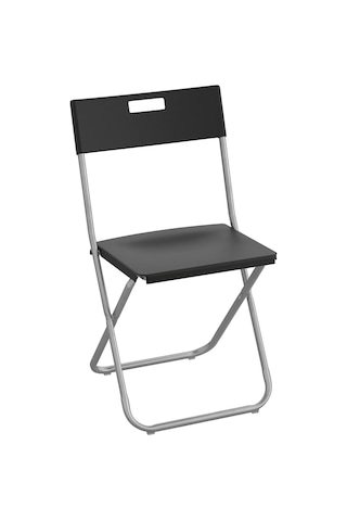 Ikea Gunde Katlanır Sandalye, Siyah Sku: Smg8690010231956 Abanoz