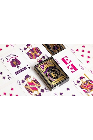 Bicycle Elton John Playing Cards Premium Oyun Kağıdı İskambil Kartları Destesi