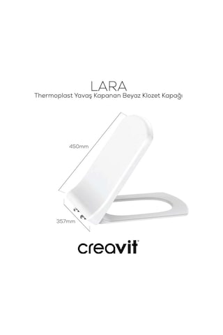 Creavit Lara Klozet Kapağı