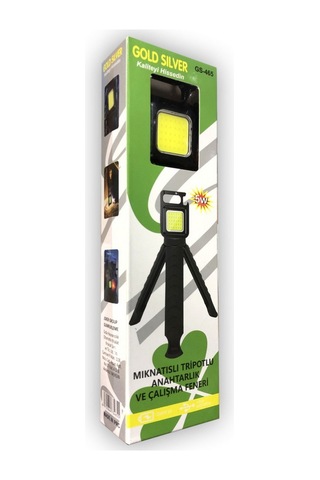 Gs-465 Tripotlu Usb Şarj Edilebilir Anahtarlık Fener
