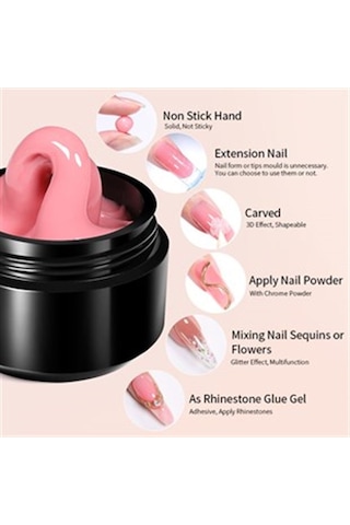 Born Pretty Non Stick Extension Gel Soft Nude Nsg-08 56021