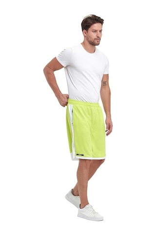 Adams File Şeritli Jakarlı Polyester Erkek Spor Şort 001