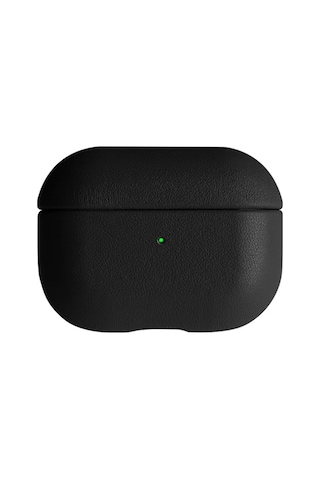 Uray Store Apple AirPods Uyumlu 3 3.nesil 405 Deri Kılıf - Siyah Diğer