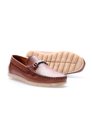 Fast Step Hakiki Deri Erkek Casual Ayakkabı 628ma06 Taba