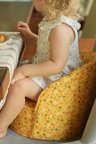 Reyo Minicozy Maple Taşınabilir Çocuk Bebek Koltuğu Ergonomik Çocuk Sandalyesi Silinebilir Sandalye Sarı
