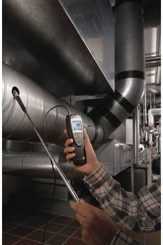Testo 416 Kanal İçi Ölçümler İçin Anemometre
