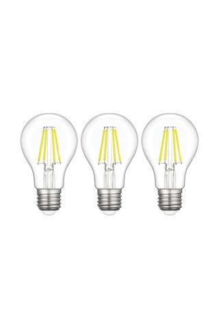 Led Ampul 6w 6500k E27 Beyaz A60 3'lü Erd-96