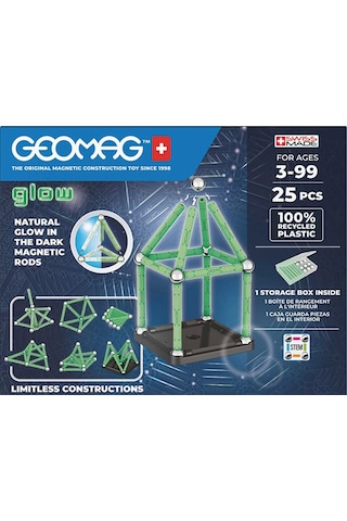 Geomag Glow Zeka Oyunu Manyetik Çubuklar 25 Parça