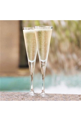 Paşabahçe 44305 V-line Flüt Şampanya Bardağı-kadehi 150 Cc 6'lı