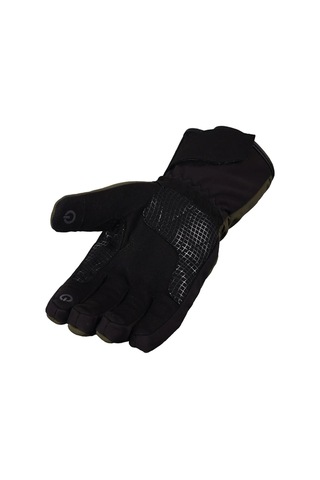 Motosiklet Kışlık Soft Eldiven Hafif Rahat Kumaş Telefon Dokunmatik Motor Eldiveni Haki Yeşil