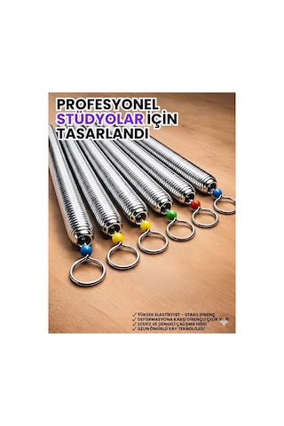 Reformer Taşıyıcı Direnç Yayı 1 Adet Siyah Yay