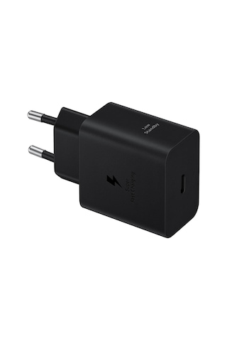 Samsung Uyumlu Ep-t4511n Type C Hızlı Şarj Adaptörü 45w , Siyah