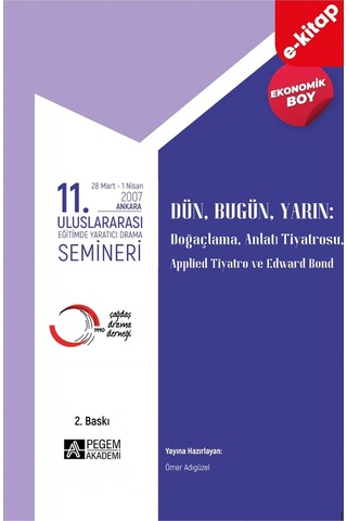11.uluslararası Eğitimde Yaratıcı Drama Semineri - Ekonomik Boy
